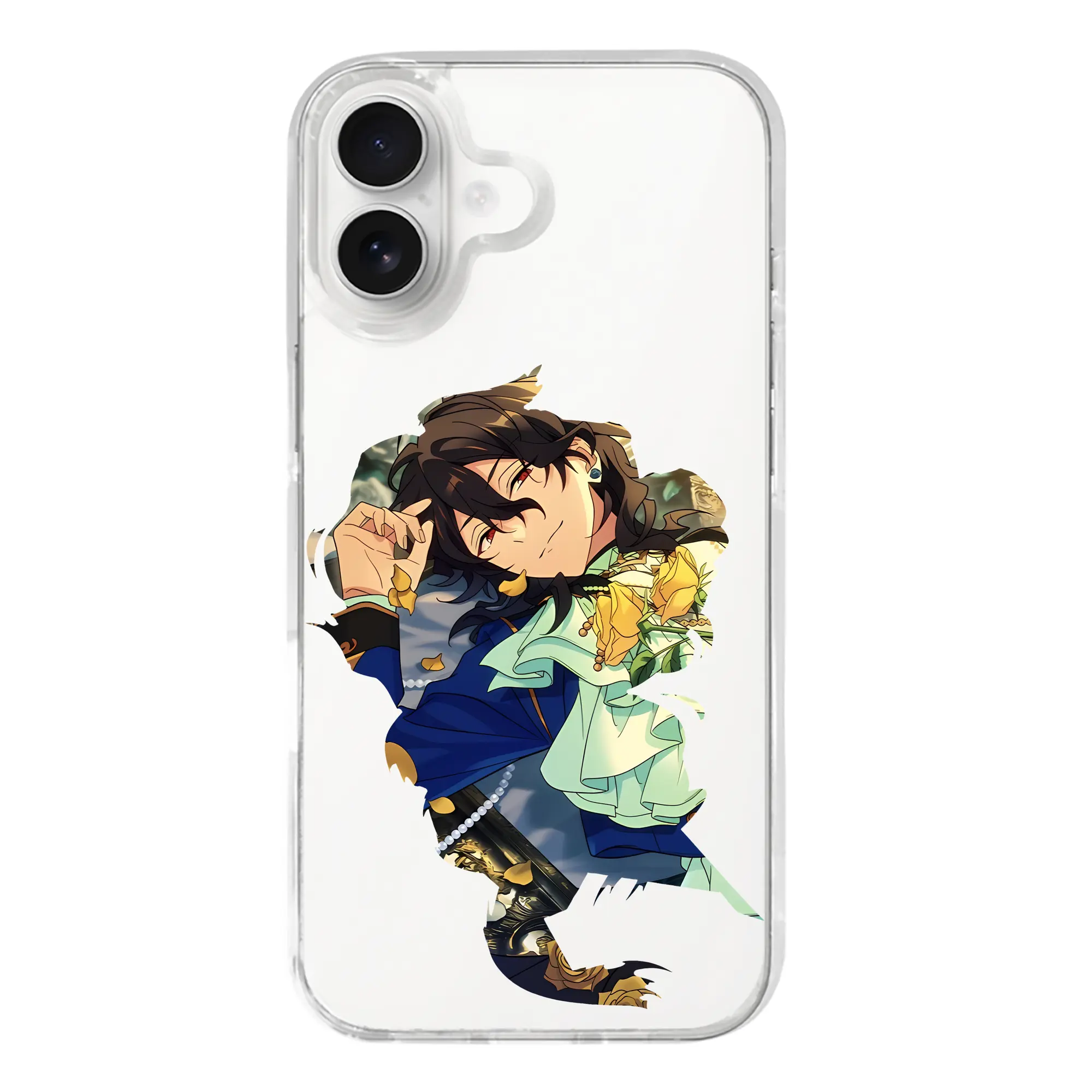 あんさん ぶる グッズ UNDEAD 朔間零 - iPhone 17シリーズ 透明スマホケース – 薄型・耐衝撃・精密フィット保護カバー